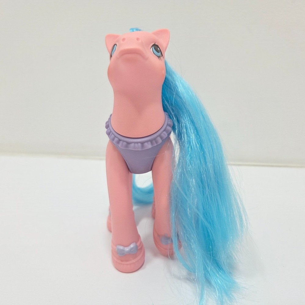 G1 My Little Pony Silky Slipper Sweetsteps Ballerina 1990 Hasbro Vintage - Picture 4 of 10